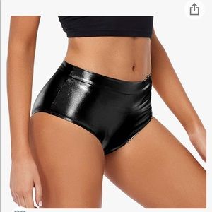 New Womens Shiny Panty Size L